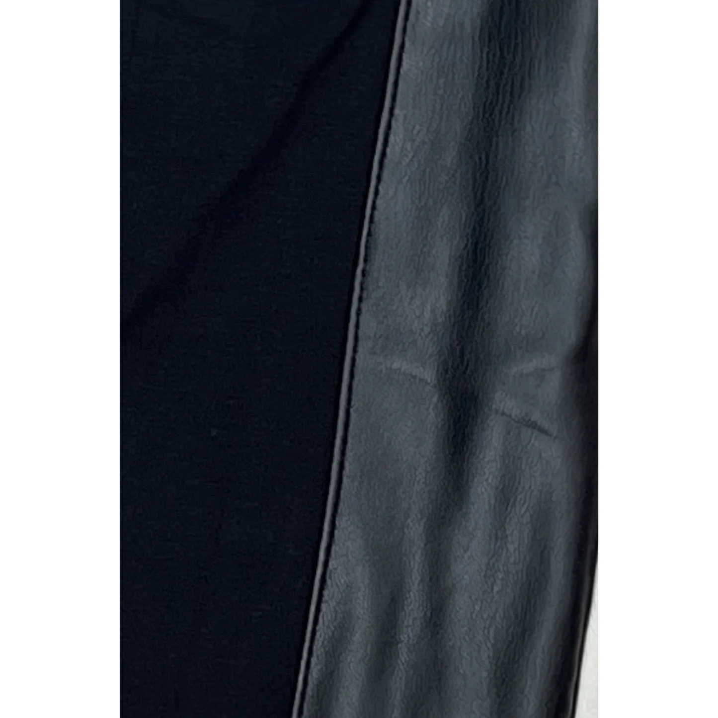 Vincenzo Allocca Legging mit Kunstlederstreifen  44 46 48 50 52 54 56 58 60 62