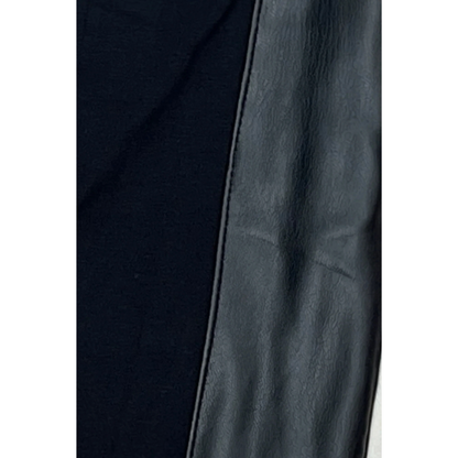 Vincenzo Allocca Legging mit Kunstlederstreifen  44 46 48 50 52 54 56 58 60 62