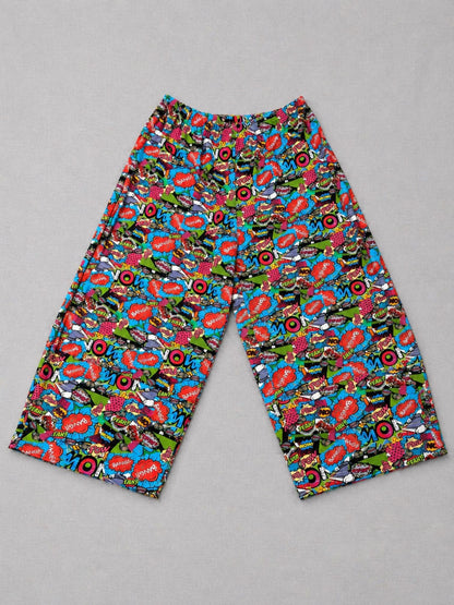 Naveed Wohlfühlhose große Größen 44–58 Pop-Art-Print Bäng