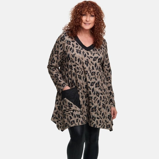 DYB – Do Your Best Tunika Animal – weich, edel & ausdrucksstark 42 44 46 48 50 52 54 56 58