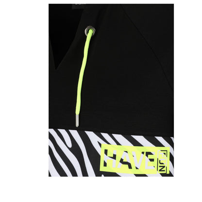Doris Streich Shirt Schwarz Zebra Neon große Größen – Nickis XXL Fashion – Ansicht 4