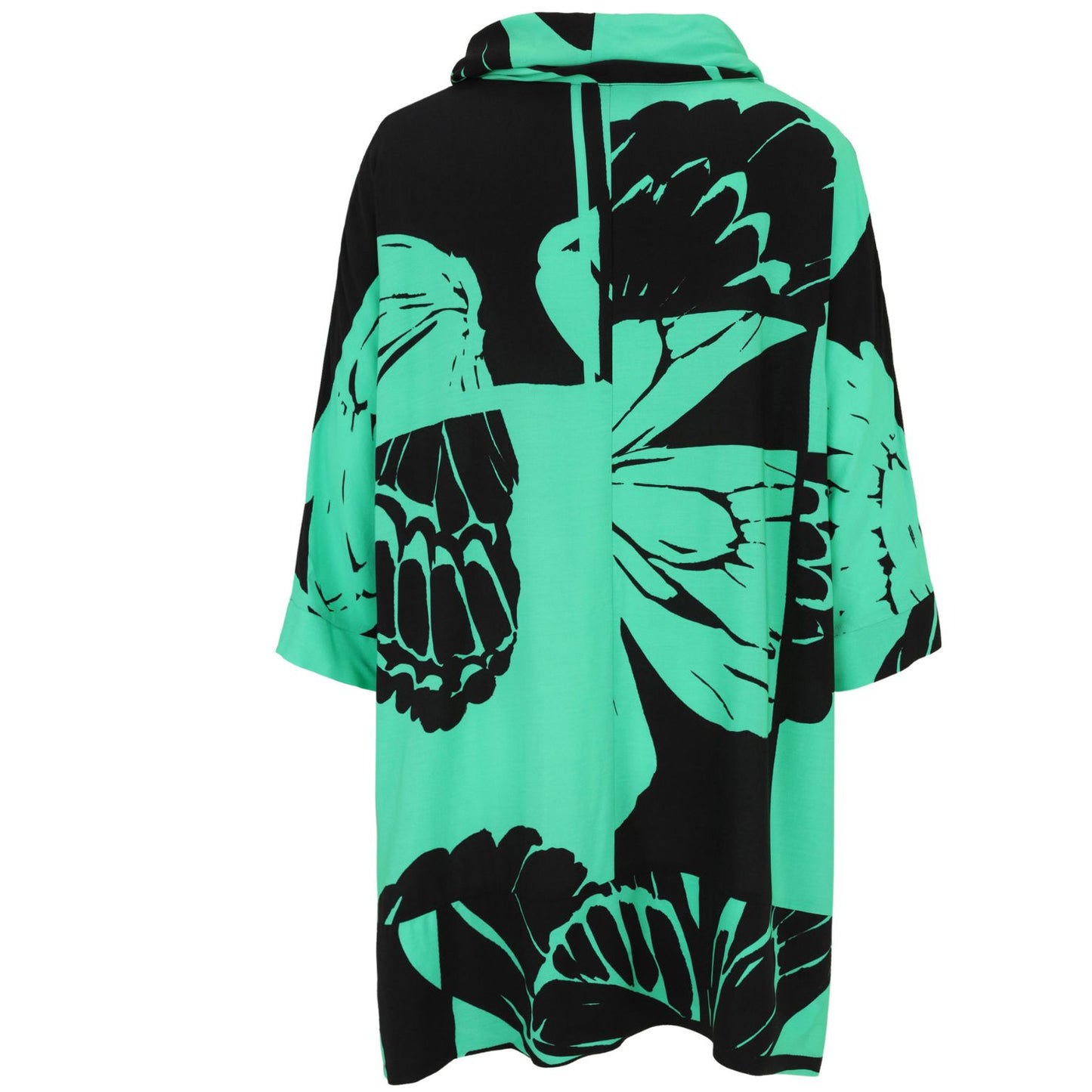 Doris Streich Tunika Grün-Schwarz Oversize große Größen – Nickis XXL Fashion – Ansicht 4