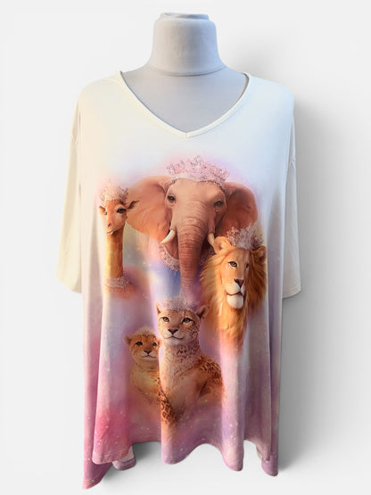 Frenzi Oversize Shirt große Größen – Könige der Steppe