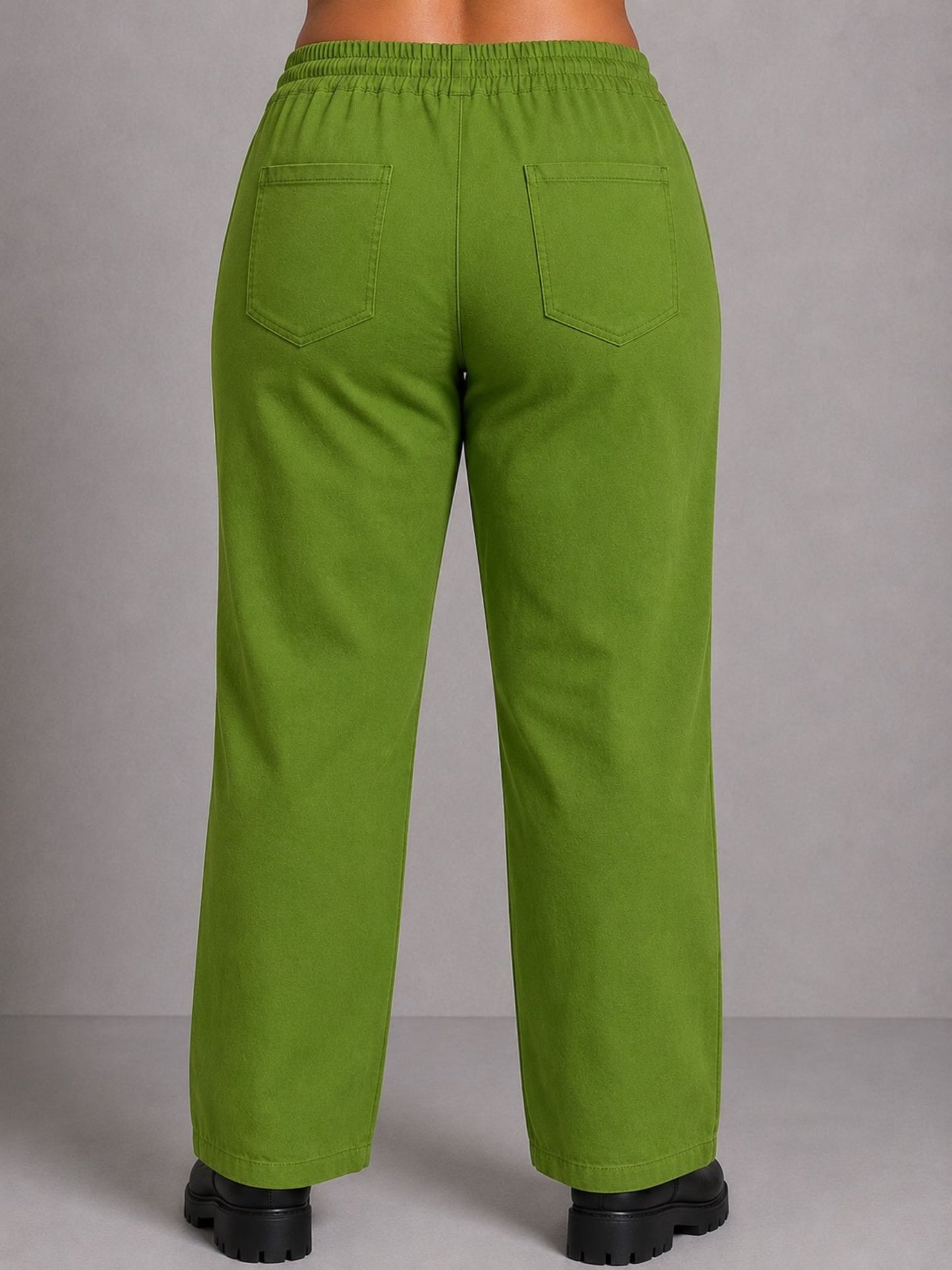 Moonshine Jogpant mit Rundumgummizug – Pink, Orange, Kiwi-Grün, Weiß, Grau, Schwarz & Jeansblau Gr. 40–58