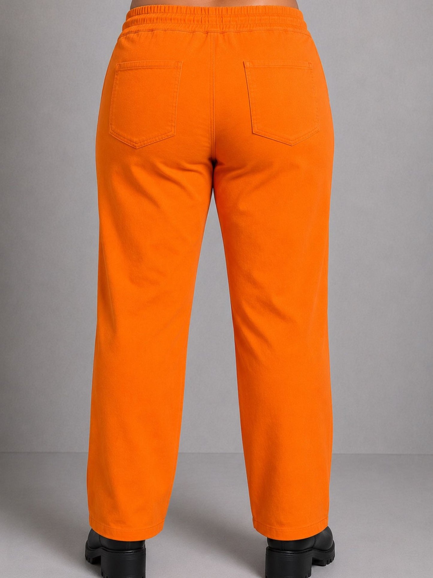 Moonshine Jogpant mit Rundumgummizug – Pink, Orange, Kiwi-Grün, Weiß, Grau, Schwarz & Jeansblau Gr. 40–58