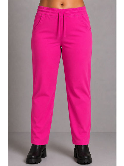 Moonshine Jogpant mit Rundumgummizug – Pink, Orange, Kiwi-Grün, Weiß, Grau, Schwarz & Jeansblau Gr. 40–58