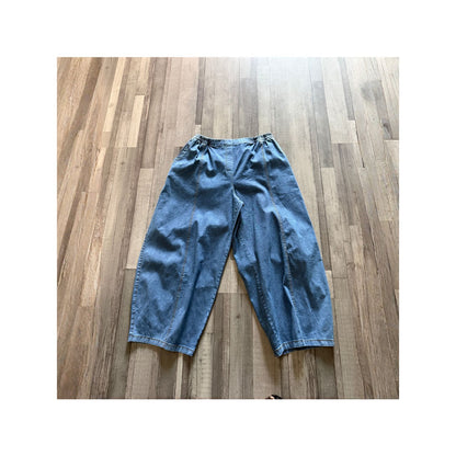 Sinne by Coom Ballonhose Denimblau große Größen – Nickis XXL Fashion – Ansicht 4