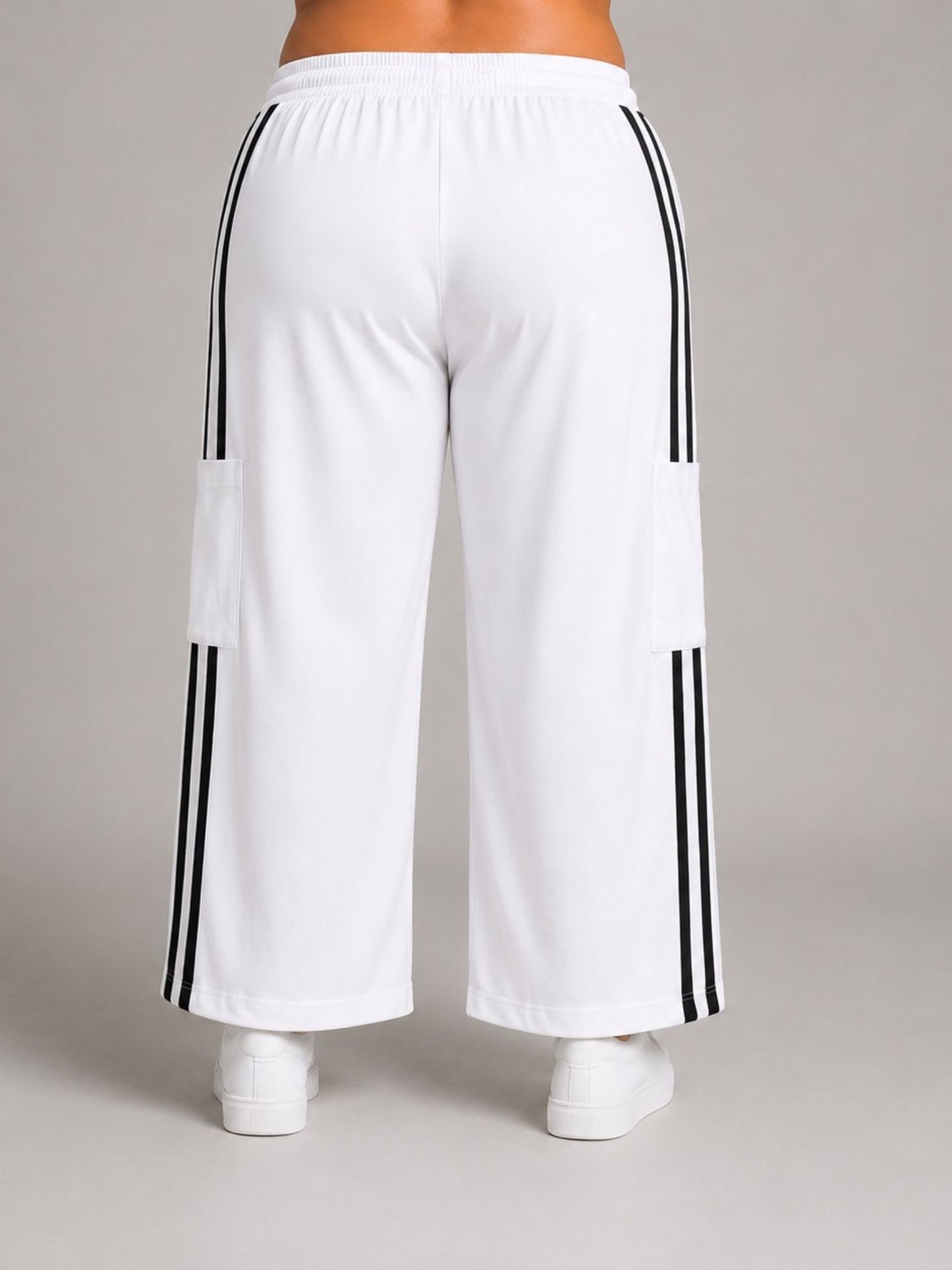 Sinne by Coom Cargo-Hose mit Streifen – Hose große Größen