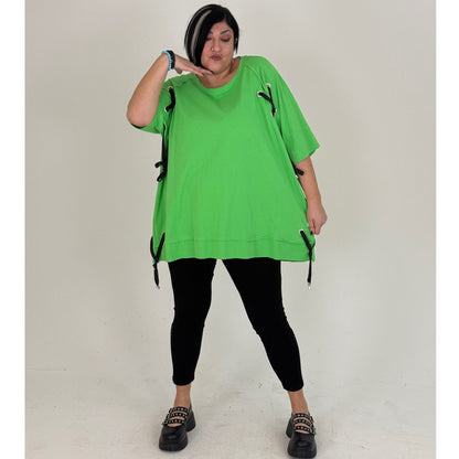 Sinne by Coom Shirt Koralle Lochnieten Oversize große Größen – Nickis XXL Fashion – Ansicht 6