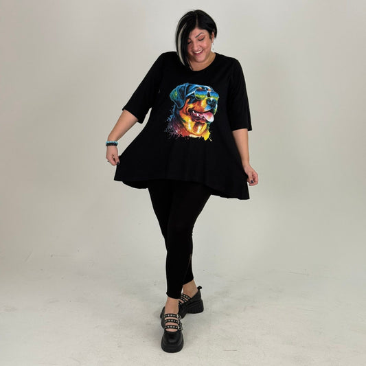 Sinne by Coom Shirt Hund – A-Form Kurzarm verschiedene Farben