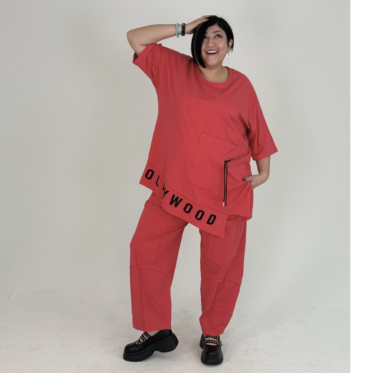 Sinne by Coom Hollywood Shirt asymetrisch A-Form - verschiedene Farben