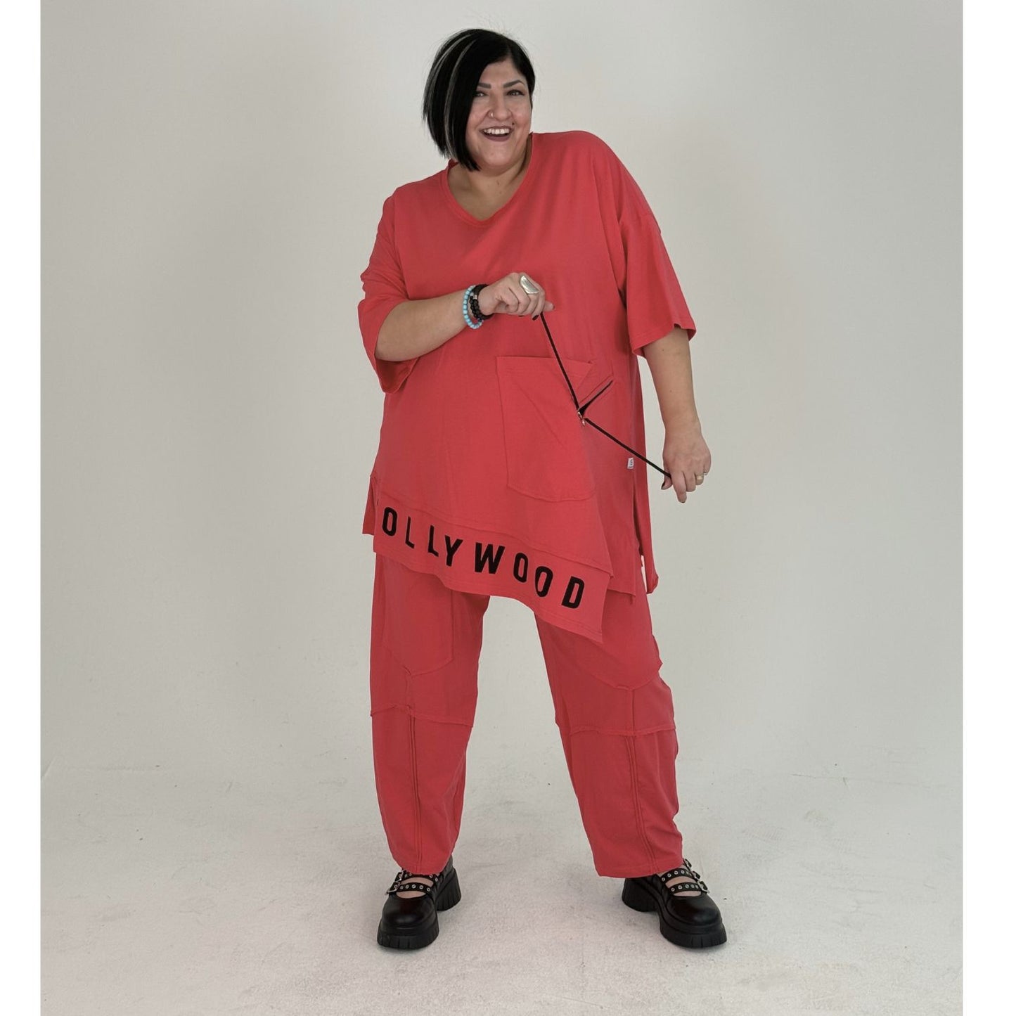 Sinne by Coom Hollywood Shirt asymetrisch A-Form - verschiedene Farben