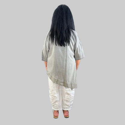 Sinne by Coom Tunika asymmetrisch Microtaft Plus Size 44–58