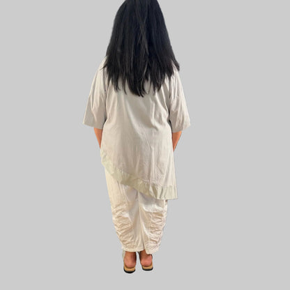 Sinne by Coom Tunika asymmetrisch Microtaft Plus Size 44–58