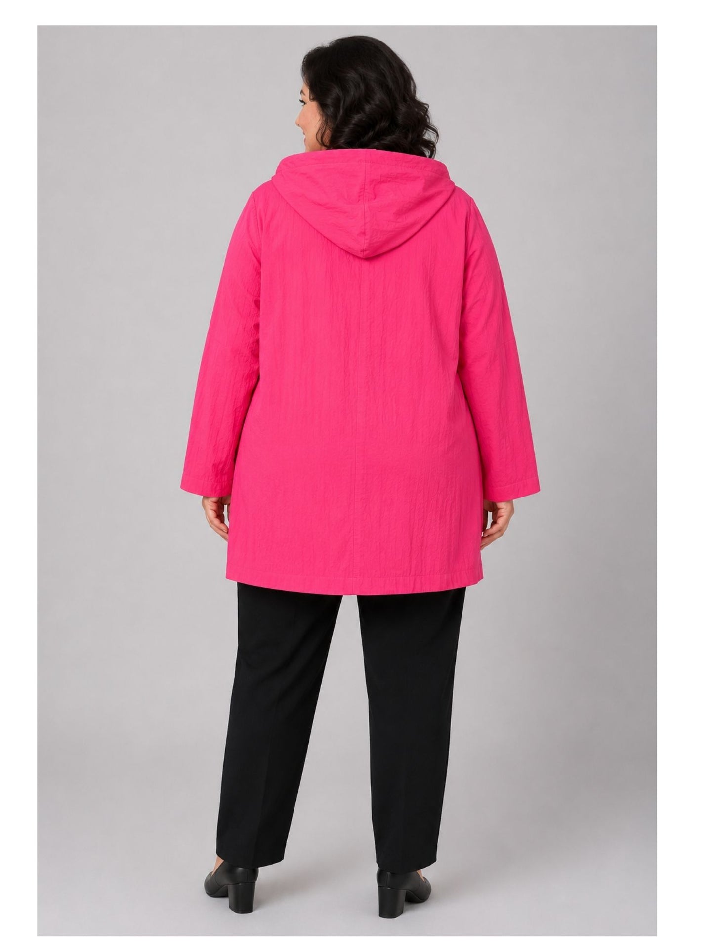 Sinne by Coom Windbreaker – Hellgelb & Pink | Kapuze, Übergrößen Jacke