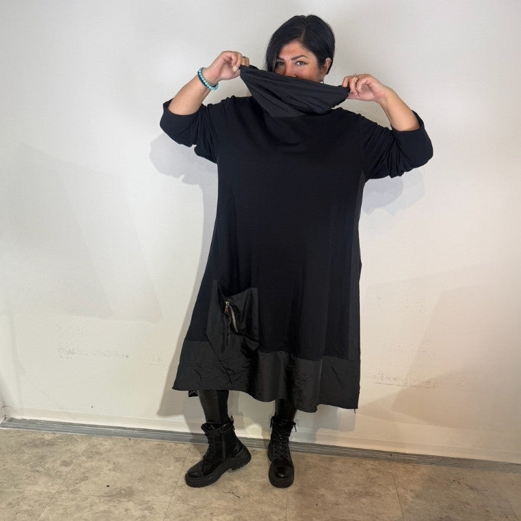 Sinne by Coom Design Kleid – schwarz - edel, lässig & voller Charme 42 44 46 48 50 52 54 56 58