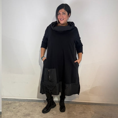 Sinne by Coom Design Kleid – schwarz - edel, lässig & voller Charme 42 44 46 48 50 52 54 56 58