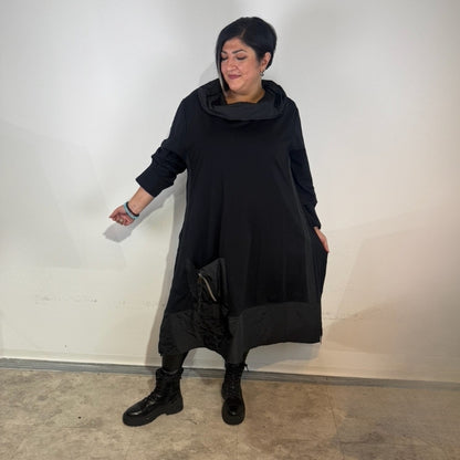 Sinne by Coom Design Kleid – schwarz - edel, lässig & voller Charme 42 44 46 48 50 52 54 56 58