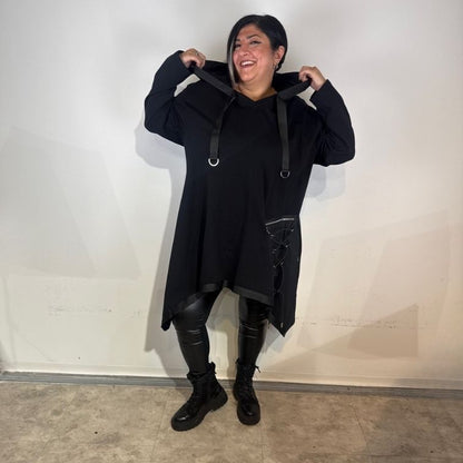 Sinne by Coom Design Long-Shirt Schwarz – modern, weich & figurschmeichelnd 42 44 46 48 50 52 54 56 58