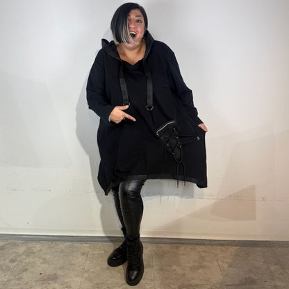 Sinne by Coom Design Long-Shirt Schwarz – modern, weich & figurschmeichelnd 42 44 46 48 50 52 54 56 58