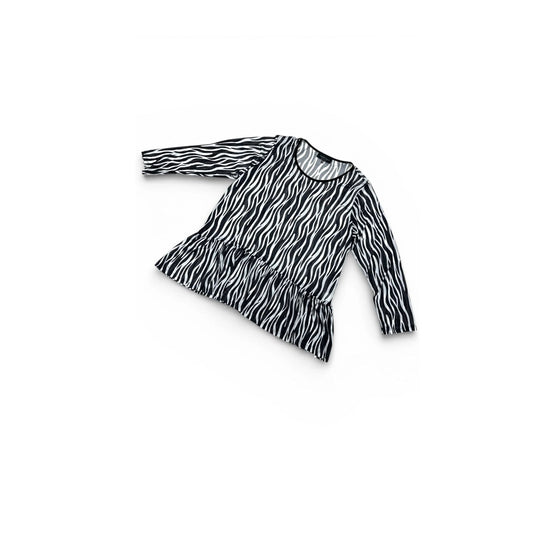 Vincenzo Allocca Mesh Shirt Zebra Schwarz Weiß – fließend & leicht transparent