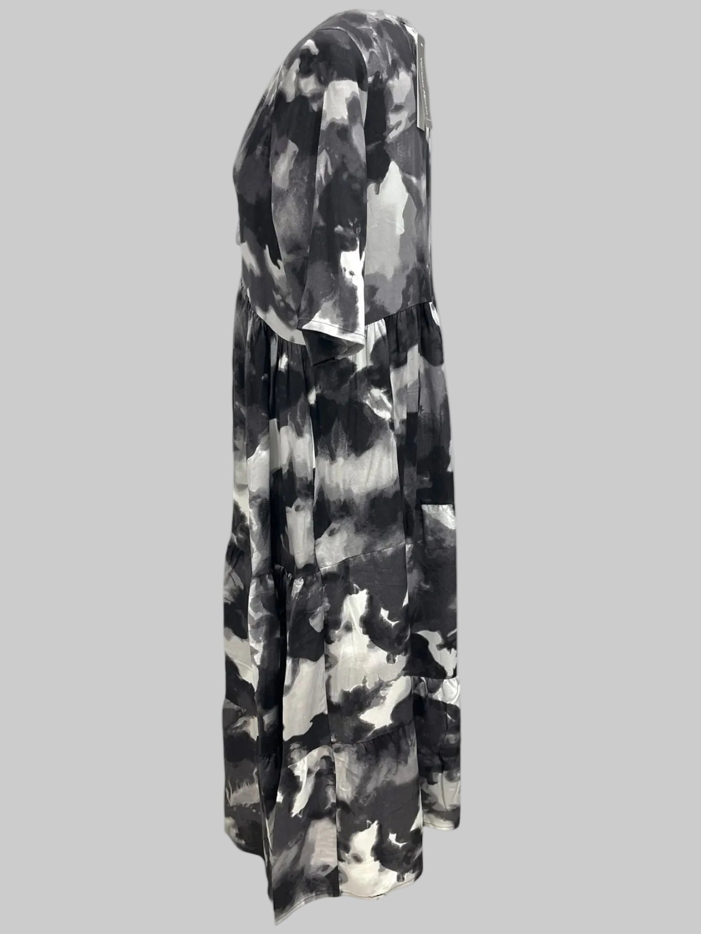 Sommerkleid große Größen Maxikleid Marmor-Print Vincenzo Allocca