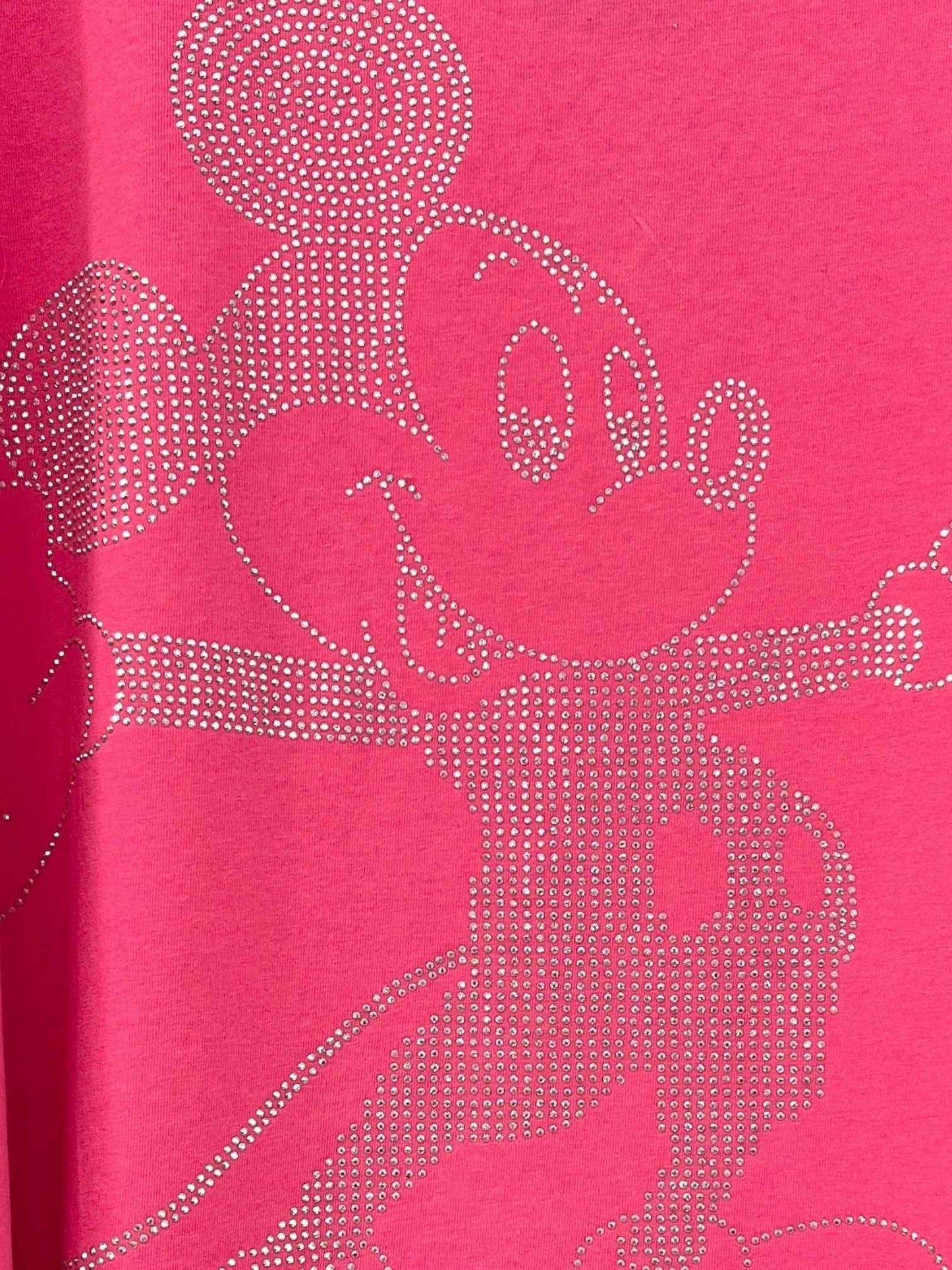 Vincenzo Allocca Tunika große Größen – Straß-Print – in Pink, Schwarz und Hellblau erhältlich
